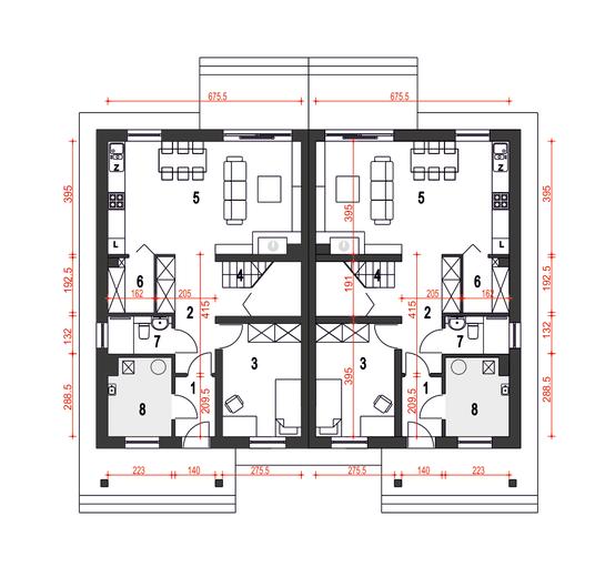 Agat II bez garażu [B-BL2]