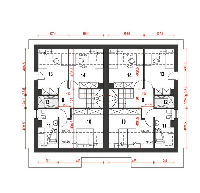 Agat II bez garażu [B-BL2]