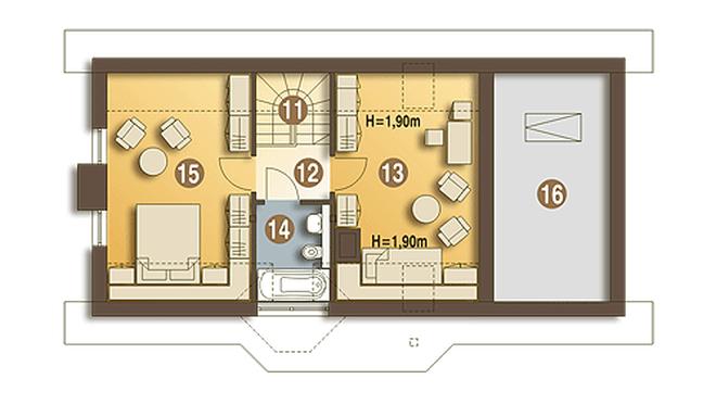Agatka z garażem 1-st. [A]