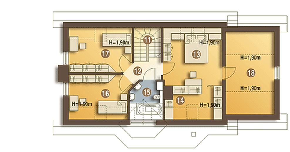 Agatka II z garażem 1-st. [A]