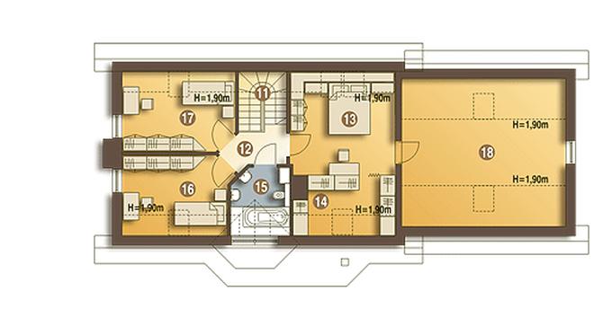 Agatka II z garażem 2-st. [A1]