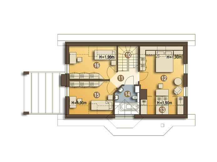 Agatka II trend bez garażu [B]