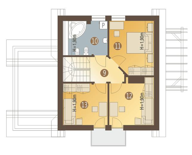 Ala III z garażem 1-st. [A]