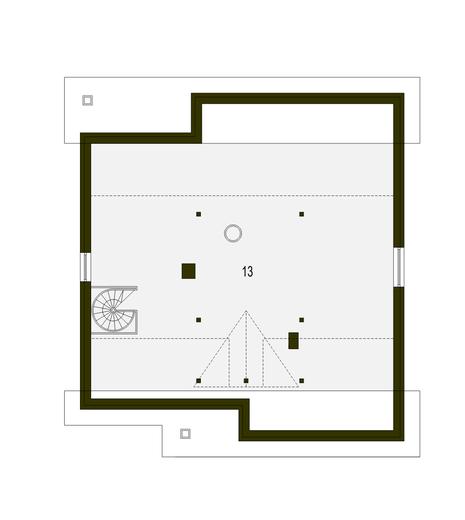 Alf z garażem 1-st. [A]