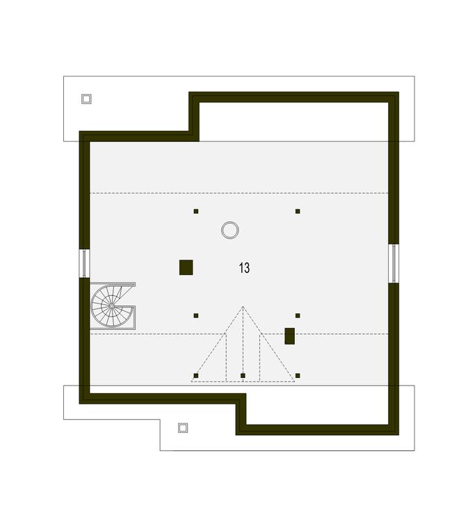Alf z garażem 1-st. [A]