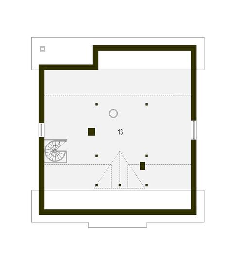 Alf II z garażem 1-st. [A]