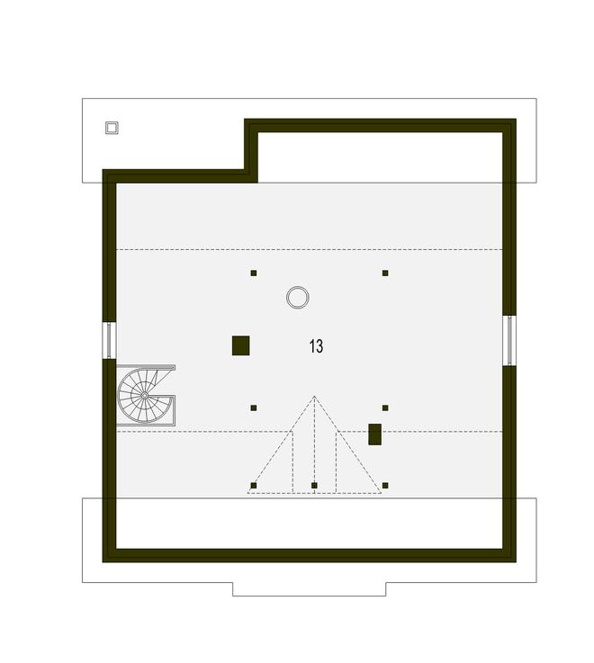 Alf II z garażem 1-st. [A]