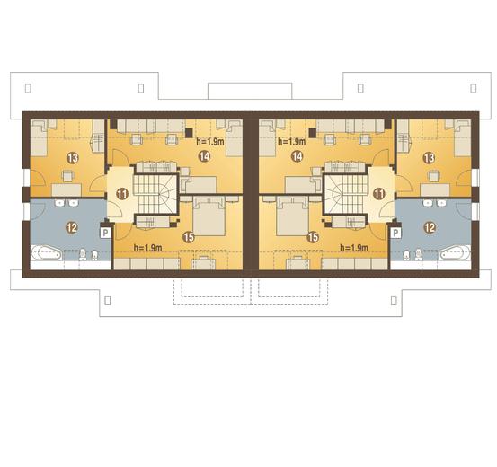 Alka z garażem 1-st. [A-BL1]