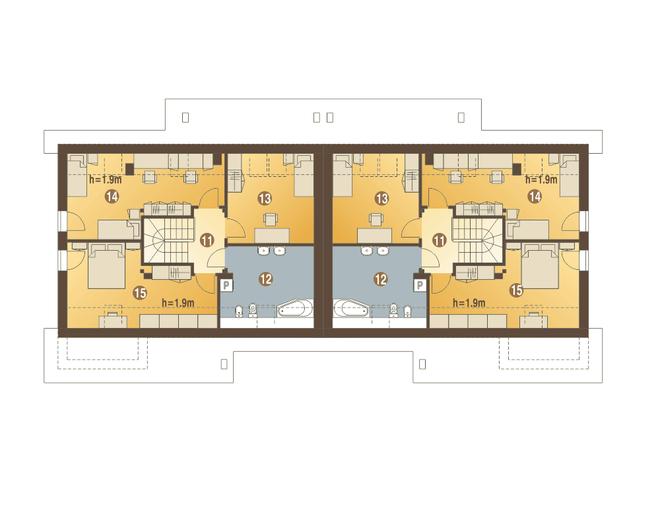 Alka z garażem 1-st. [A-BL2]