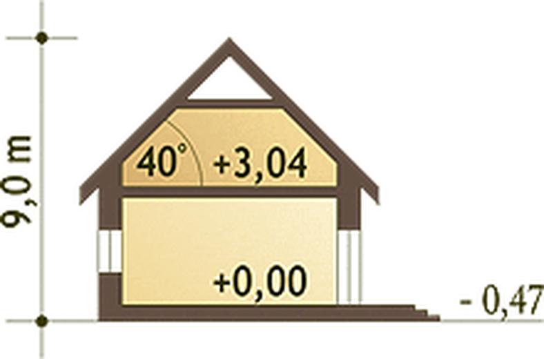 Amanda trend z garażem 1-st. [A]