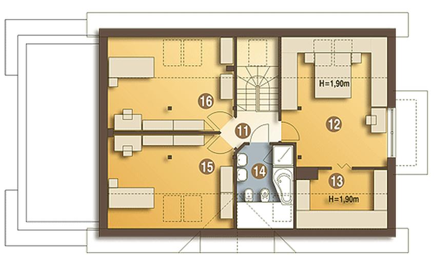 Amelia V z garażem 1-st. [A]
