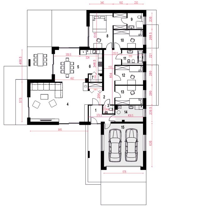 Arnika II z garażem 2-st. [A]