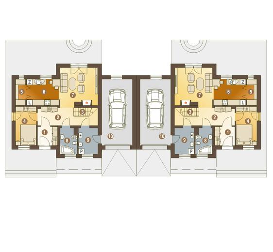 Artur III z garażem 1-st. [A-BL]