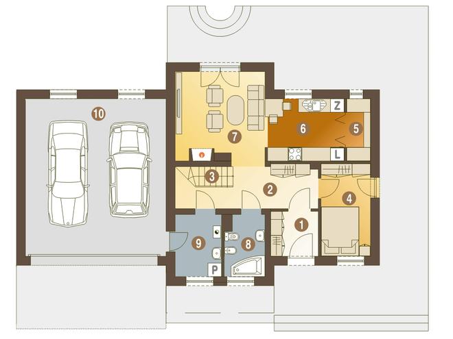 Artur III z garażem 2-st. [A1]