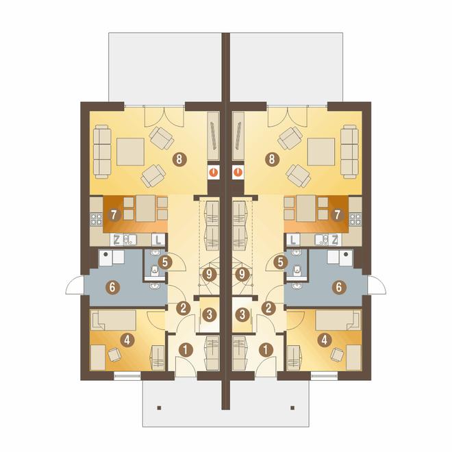 Azalia bez garażu [B]