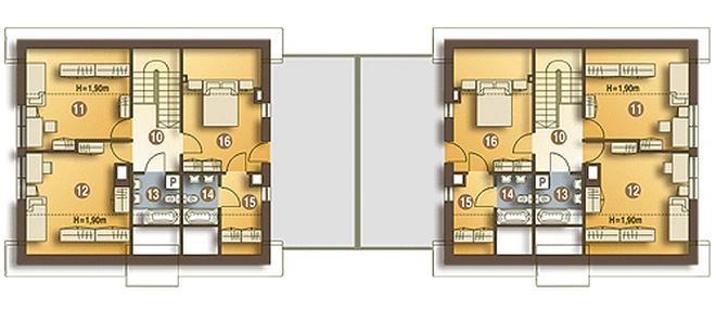 Bażant z garażem 1-st. [A-BL]