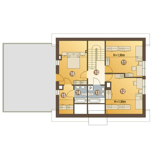 Bażant z garażem 2-st. [A1]