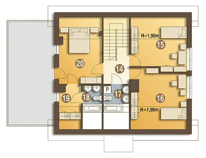 Bażant II z garażem 1-st. [A]