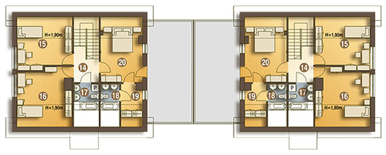 Bażant II z garażem 1-st. [A-BL]