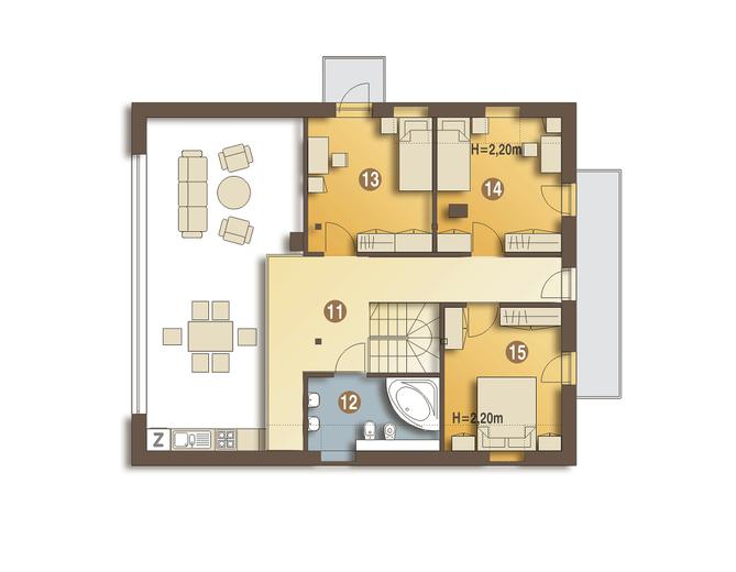 Bernikla III z garażem 1-st. [A]