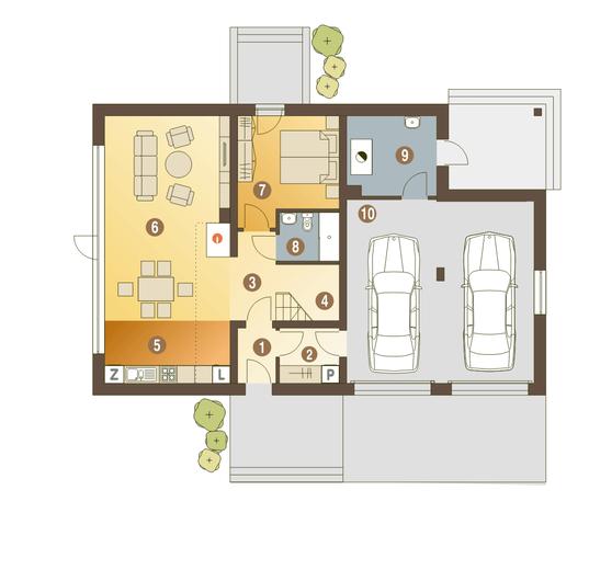 Bernikla III z garażem 2-st. [A1]