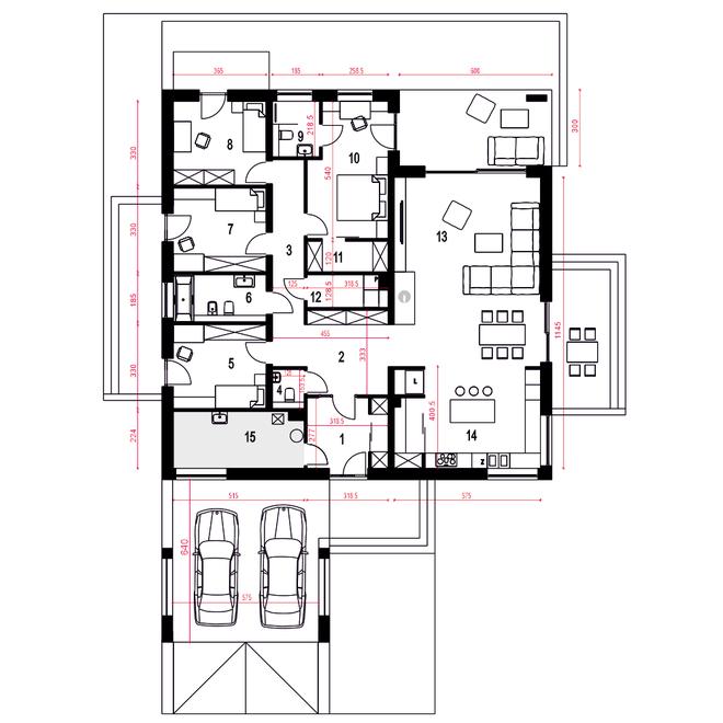 Czarnuszka z wiatą [A1]