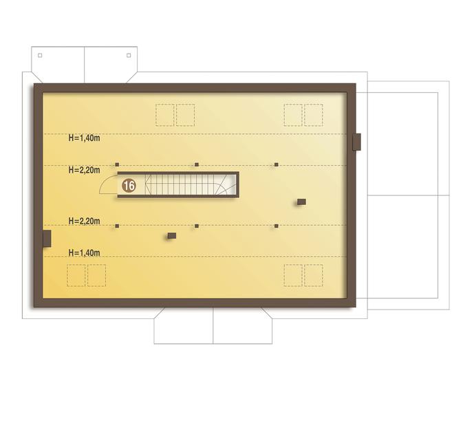 Derkacz z garażem 1-st. [A]