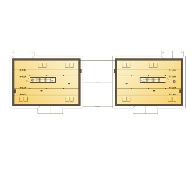 Derkacz z garażem 1-st. [A-BL]
