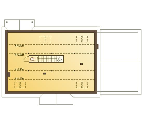 Derkacz z garażem 2-st. [A1]