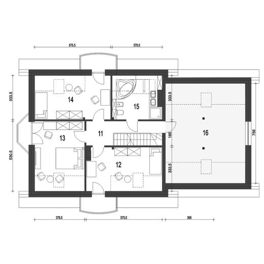 Dom Dla Ciebie 1 z garażem 2-st. [A1]