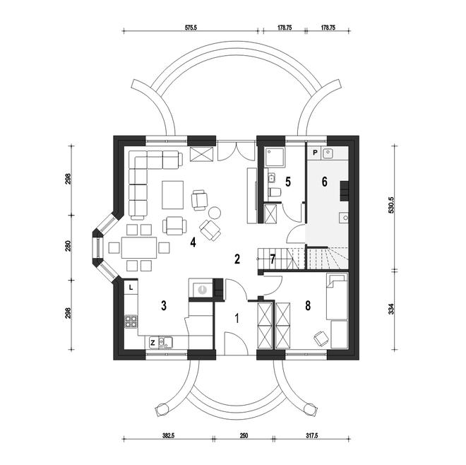 Dom Dla Ciebie 1 bez garażu [B]