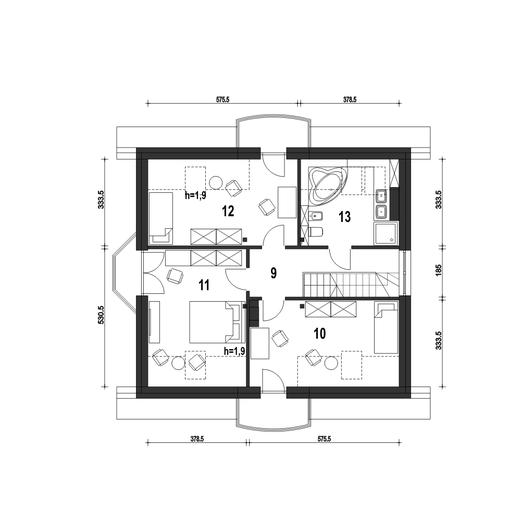 Dom Dla Ciebie 1 bez garażu [B]