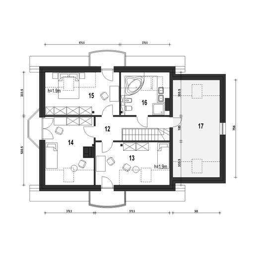 Dom Dla Ciebie 1 w3 z garażem 1-st. [A]