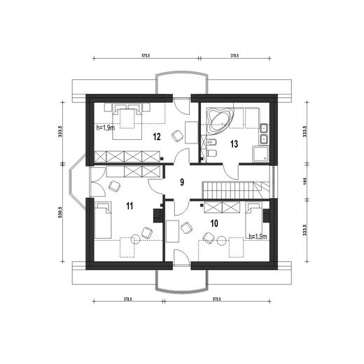 Dom Dla Ciebie 1 w3 bez garażu [B]