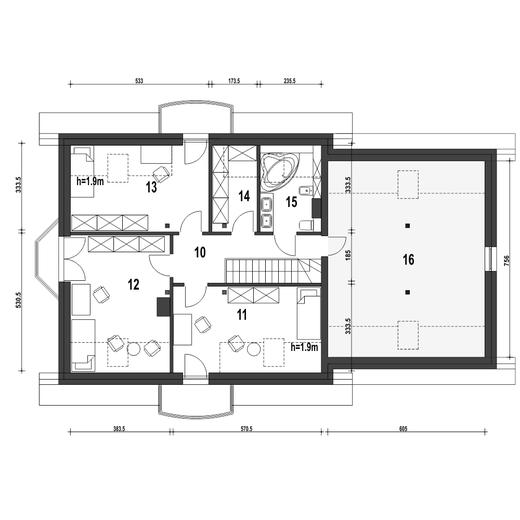 Dom Dla Ciebie 1 w4 z garażem 2-st. [A1]
