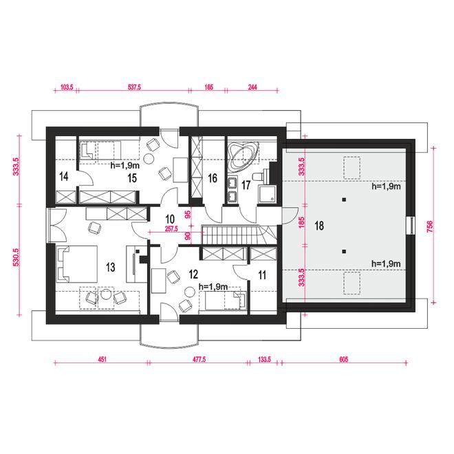 Dom Dla Ciebie 10 z garażem 2-st. [A1]