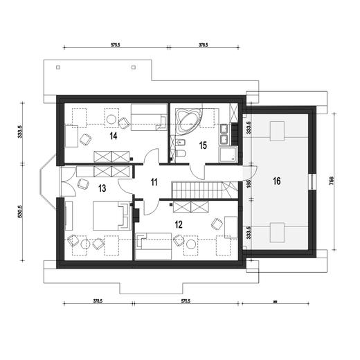 Dom Dla Ciebie 2 z garażem 1-st. [A]