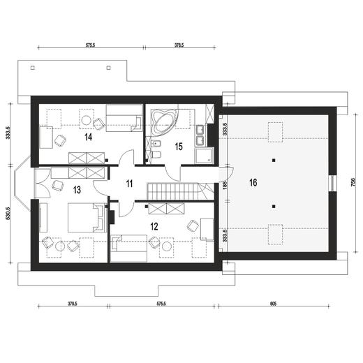Dom Dla Ciebie 2 z garażem 2-st. [A1]