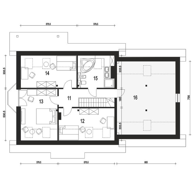 Dom Dla Ciebie 2 z garażem 2-st. [A1]