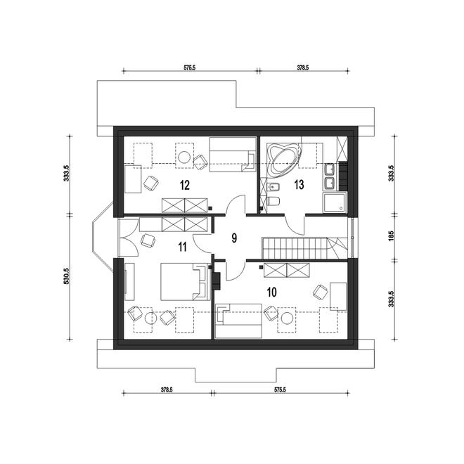 Dom Dla Ciebie 2 bez garażu [B]