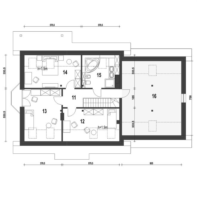 Dom Dla Ciebie 2 w2 z garażem 2-st. [A1]