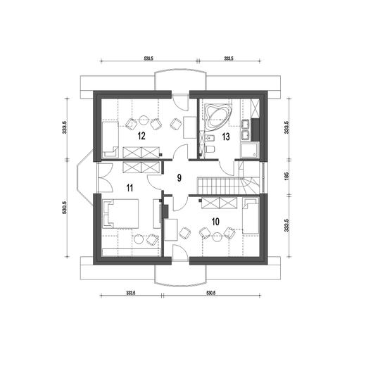 Dom Dla Ciebie 3 bez garażu [B]