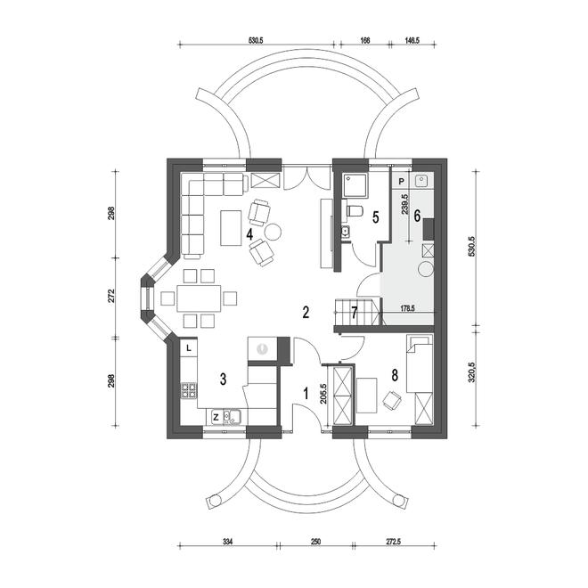 Dom Dla Ciebie 3 bez garażu [B1]