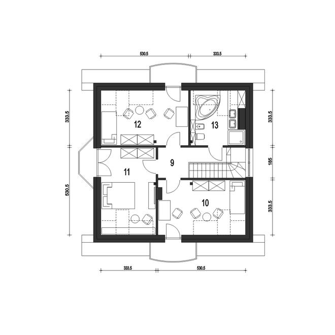 Dom Dla Ciebie 3 bez garażu [B1]