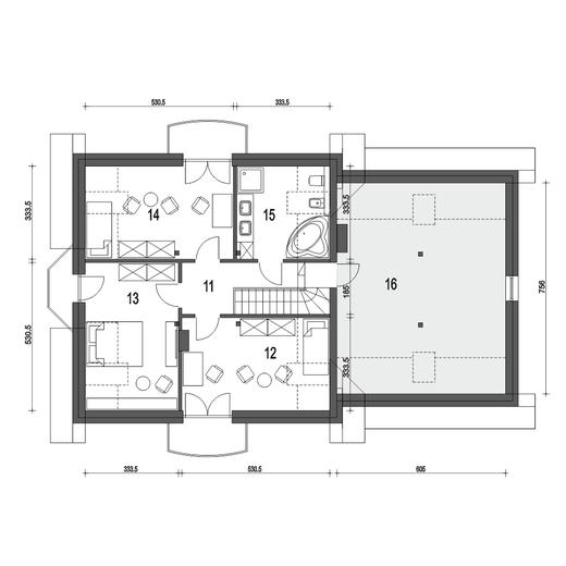 Dom Dla Ciebie 4 z garażem 2-st. [A1]