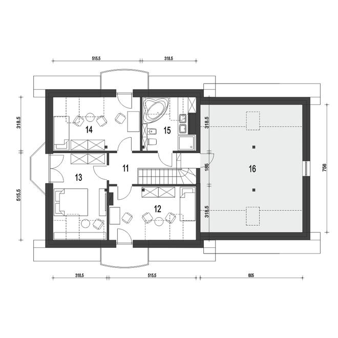Dom Dla Ciebie 5 z garażem 2-st. [A1]
