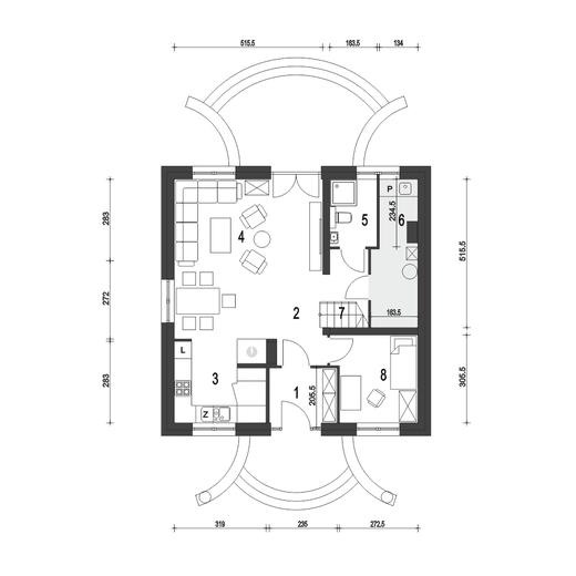 Dom Dla Ciebie 5 bez garażu [B1]
