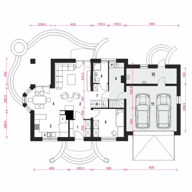 Dom Dla Ciebie 7 z garażem 2-st. [A1]