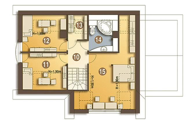 Drozd II z garażem 1-st. [A]