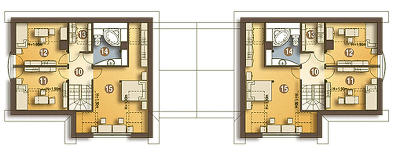 Drozd II z garażem 1-st. [A-BL]